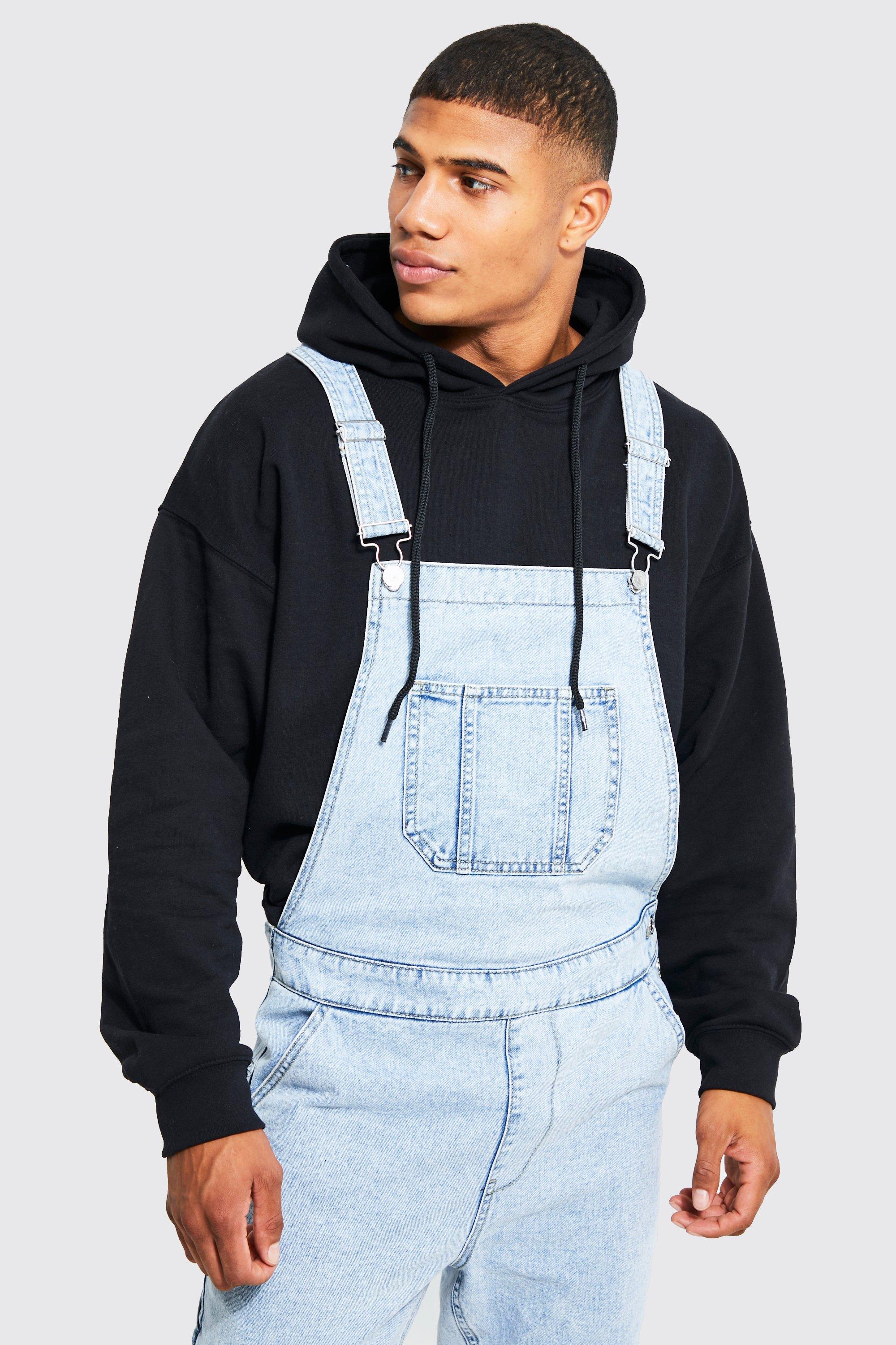 Boohoo hot sale denim dungarees